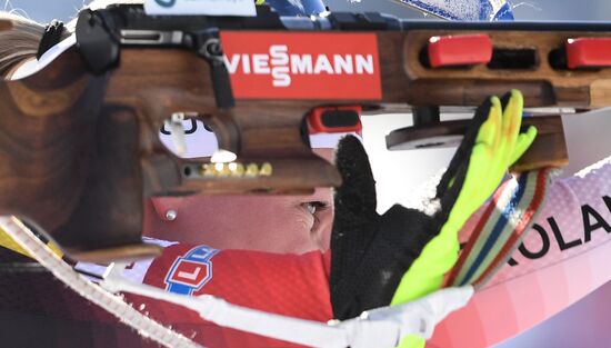 Биатлон. Чемпионат мира. Женщины. Индивидуальная гонка