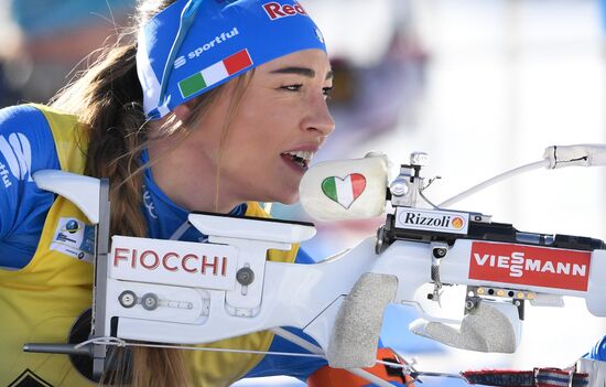 Биатлон. Чемпионат мира. Женщины. Индивидуальная гонка