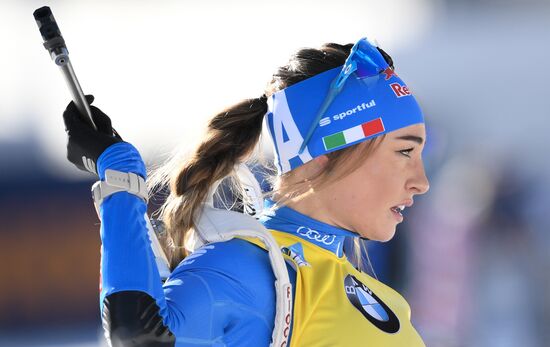 Биатлон. Чемпионат мира. Женщины. Индивидуальная гонка