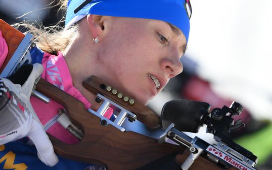 Биатлон. Чемпионат мира. Женщины. Индивидуальная гонка