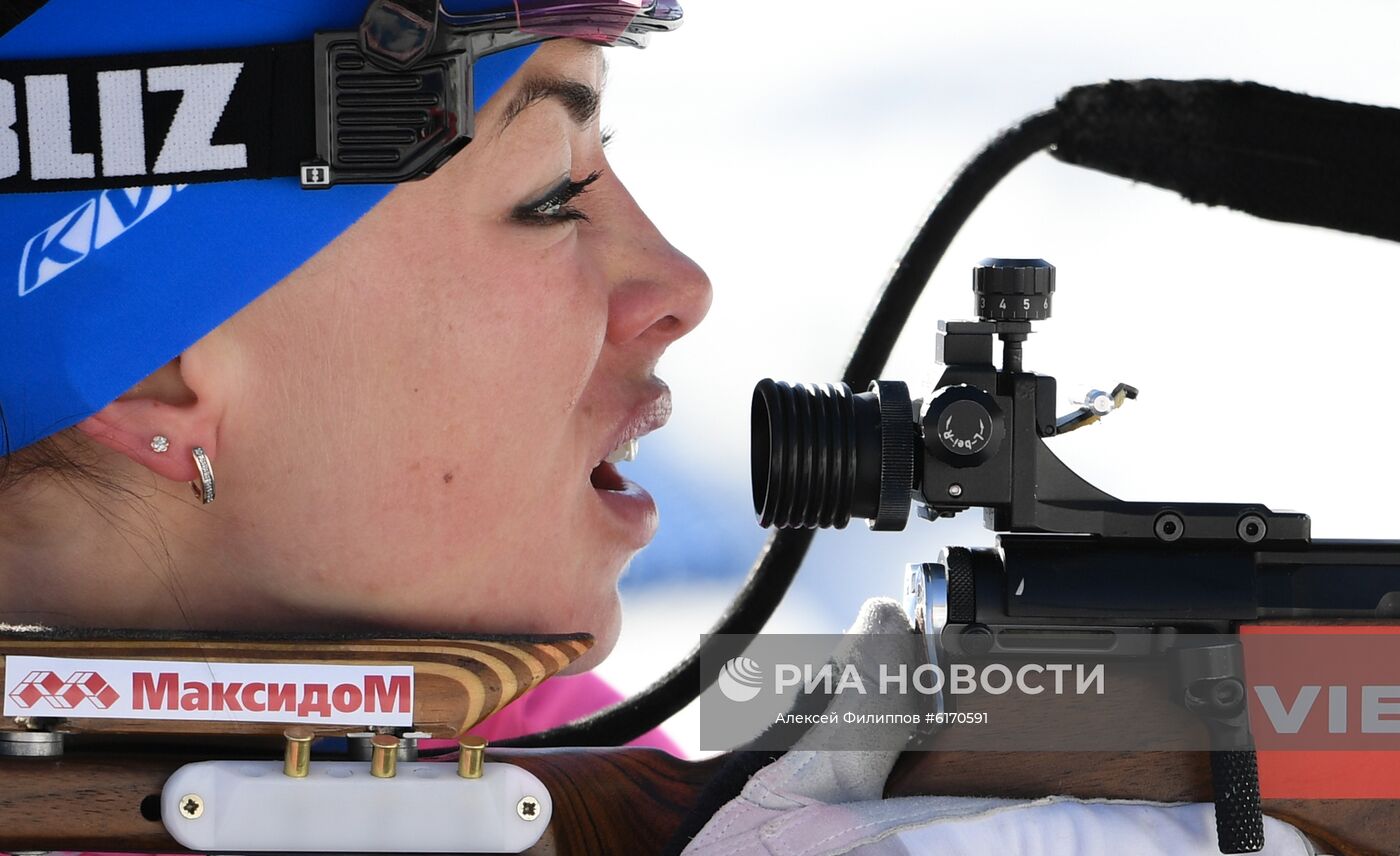 Биатлон. Чемпионат мира. Женщины. Индивидуальная гонка