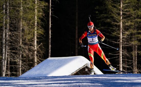Биатлон. Чемпионат мира. Женщины. Индивидуальная гонка