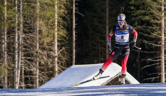 Биатлон. Чемпионат мира. Женщины. Индивидуальная гонка