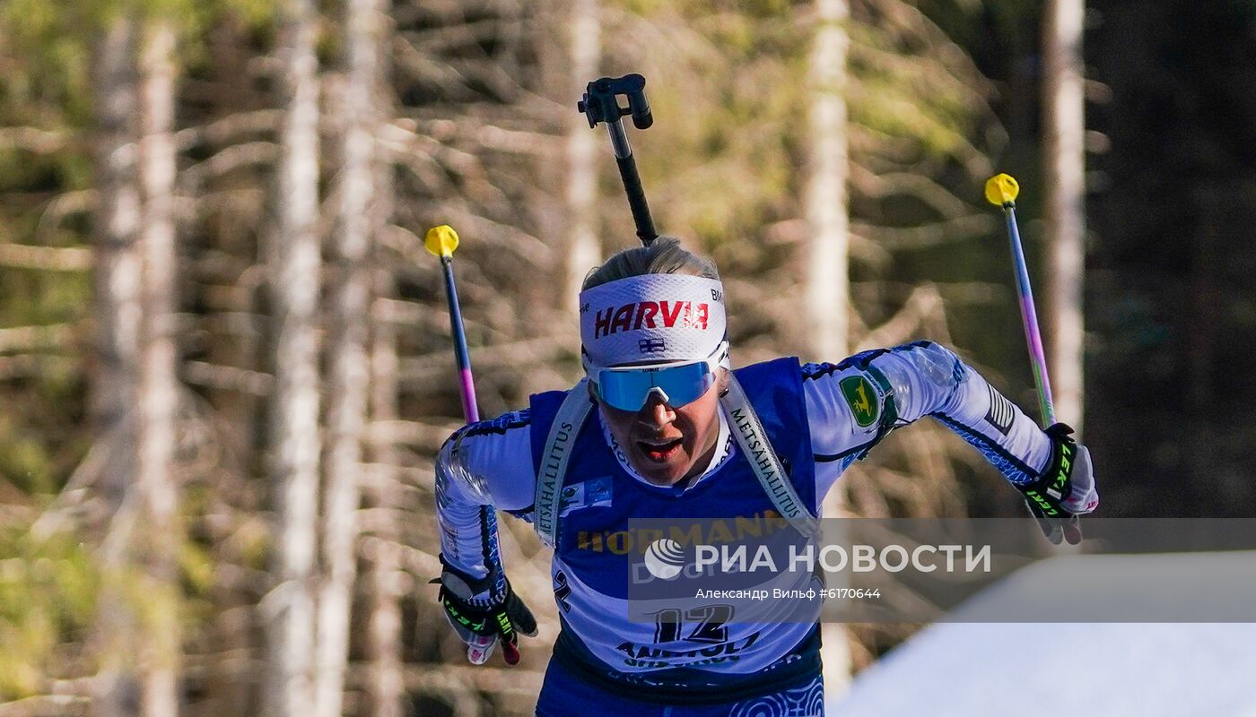 Биатлон. Чемпионат мира. Женщины. Индивидуальная гонка