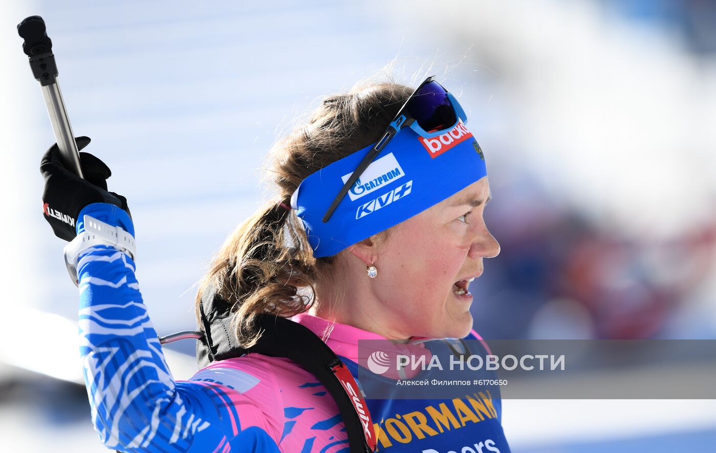 Биатлон. Чемпионат мира. Женщины. Индивидуальная гонка