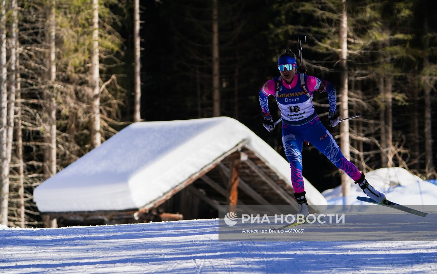 Биатлон. Чемпионат мира. Женщины. Индивидуальная гонка