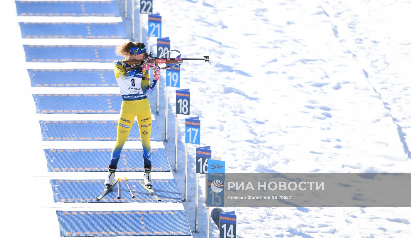 Биатлон. Чемпионат мира. Женщины. Индивидуальная гонка