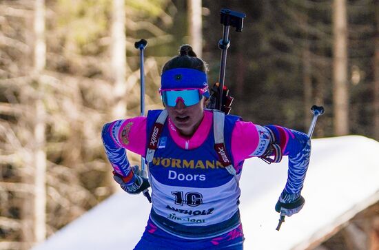 Биатлон. Чемпионат мира. Женщины. Индивидуальная гонка