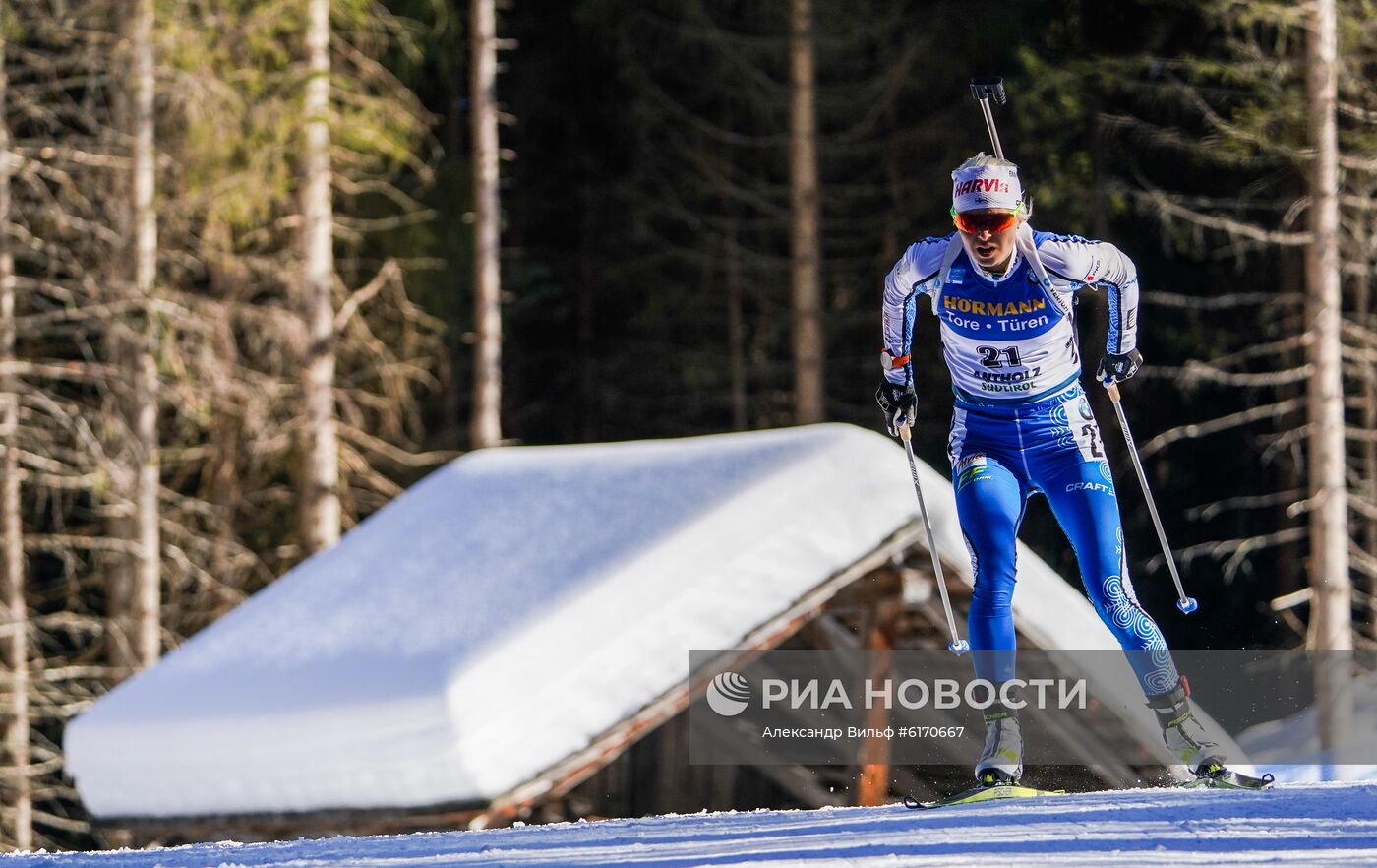 Биатлон. Чемпионат мира. Женщины. Индивидуальная гонка