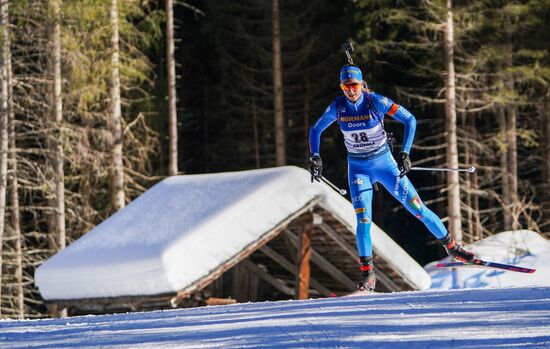 Биатлон. Чемпионат мира. Женщины. Индивидуальная гонка