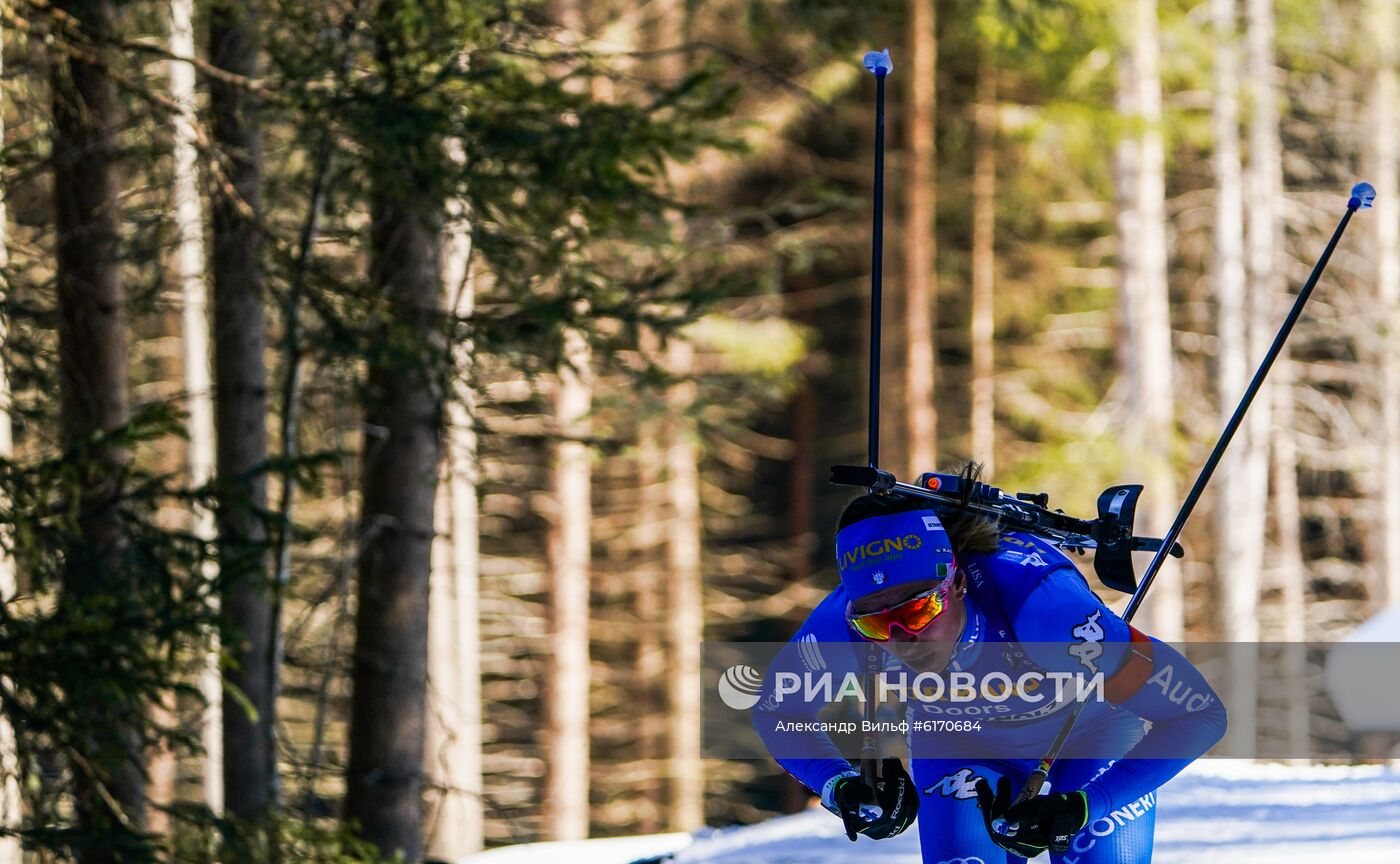 Биатлон. Чемпионат мира. Женщины. Индивидуальная гонка