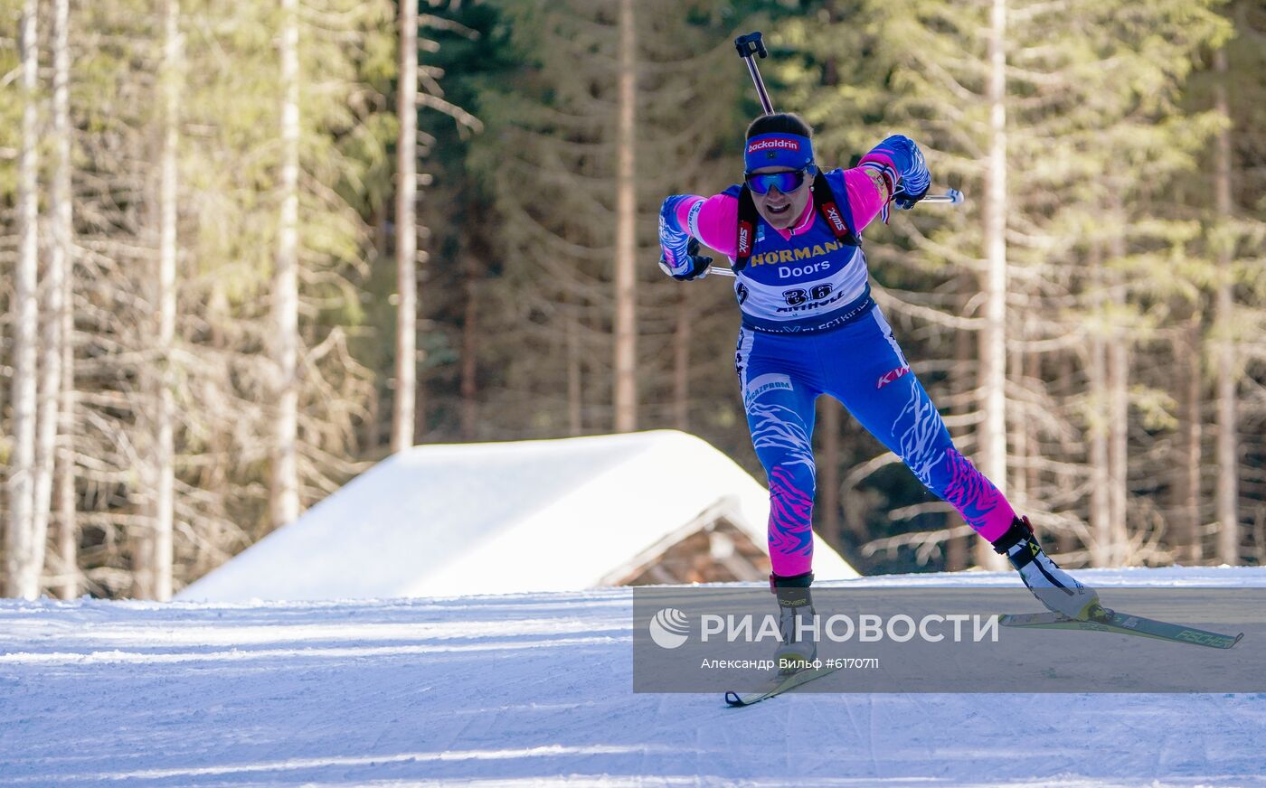 Биатлон. Чемпионат мира. Женщины. Индивидуальная гонка