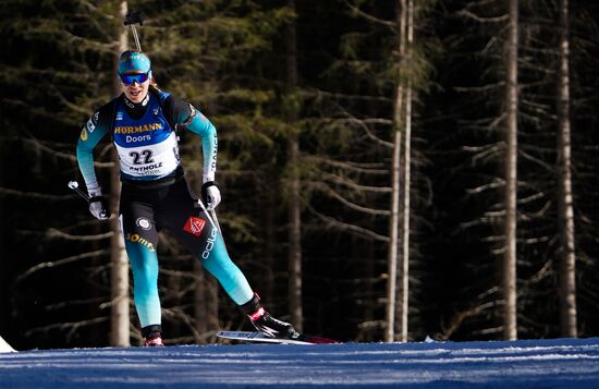 Биатлон. Чемпионат мира. Женщины. Индивидуальная гонка