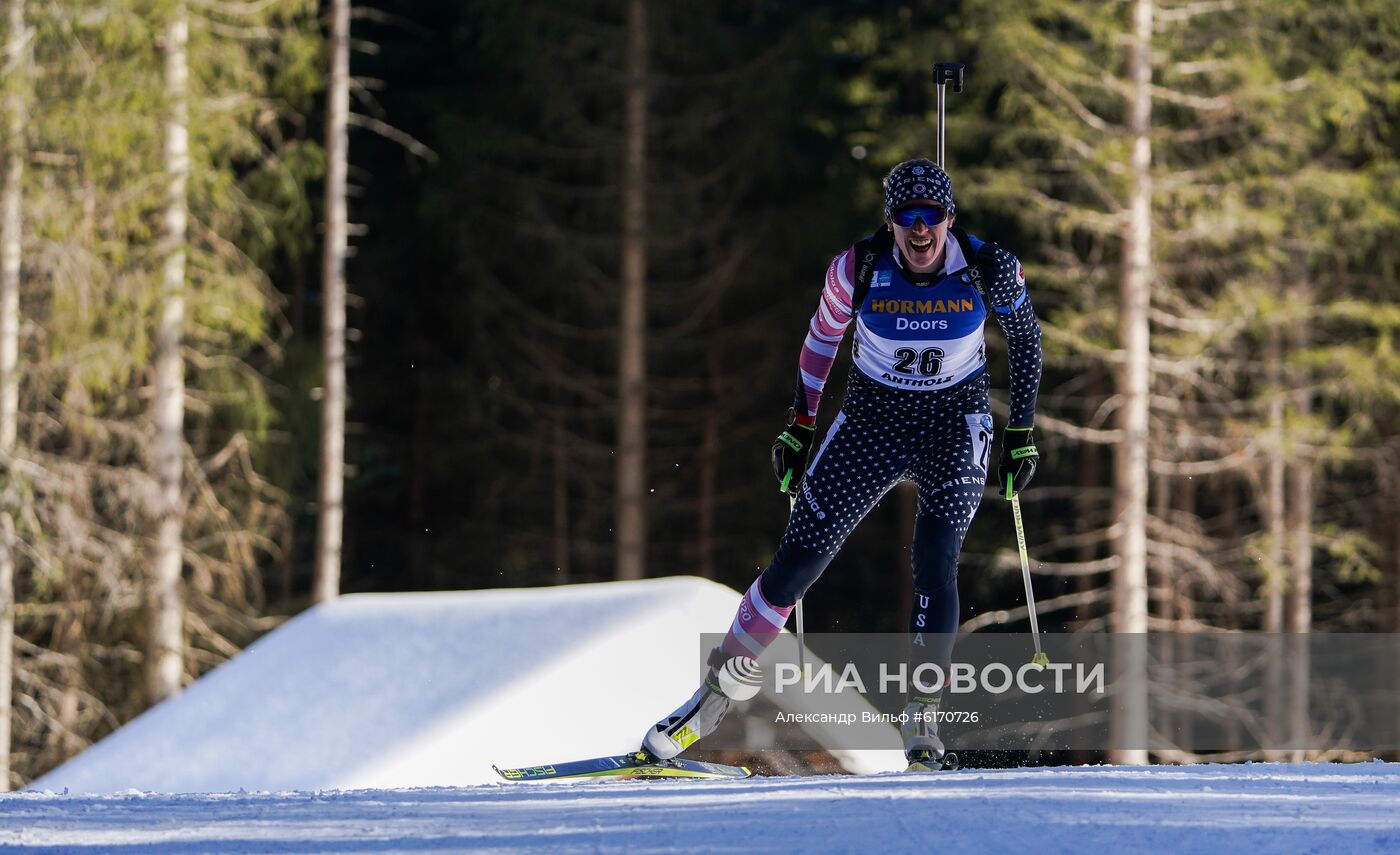 Биатлон. Чемпионат мира. Женщины. Индивидуальная гонка