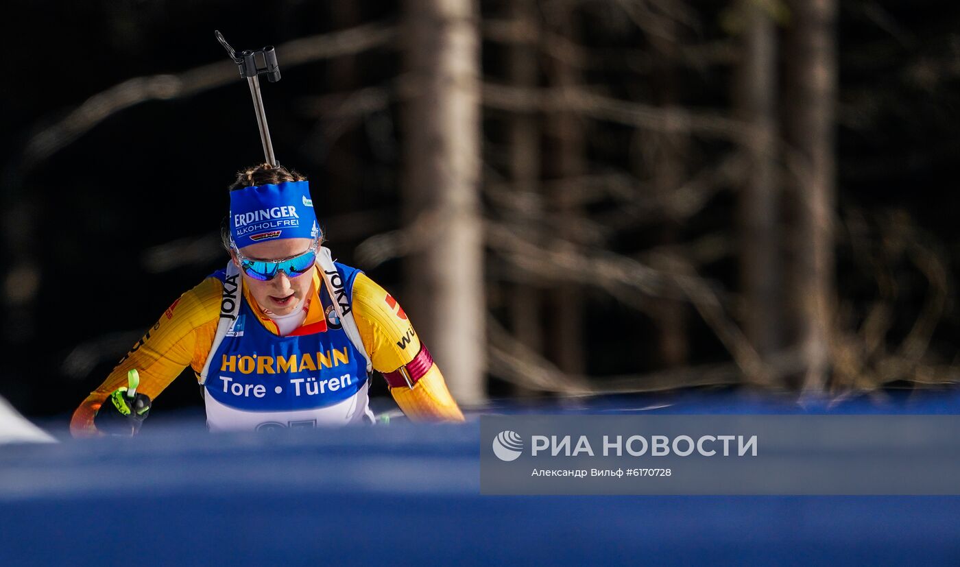 Биатлон. Чемпионат мира. Женщины. Индивидуальная гонка