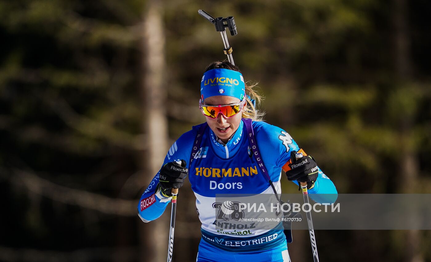 Биатлон. Чемпионат мира. Женщины. Индивидуальная гонка