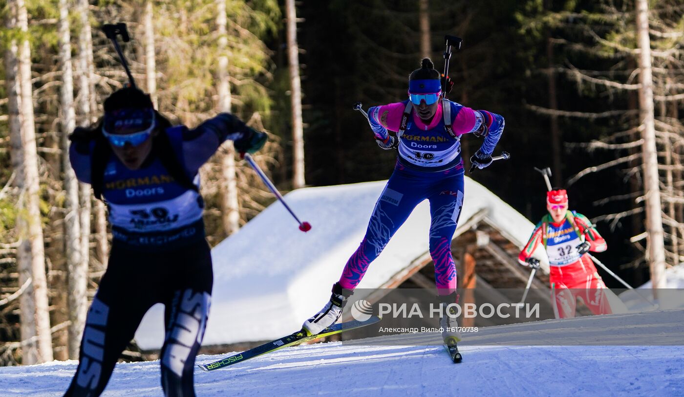 Биатлон. Чемпионат мира. Женщины. Индивидуальная гонка