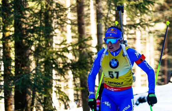 Биатлон. Чемпионат мира. Женщины. Индивидуальная гонка