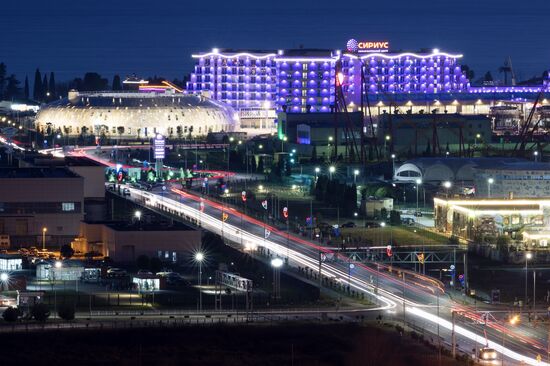 Поселок Сириус в Сочи