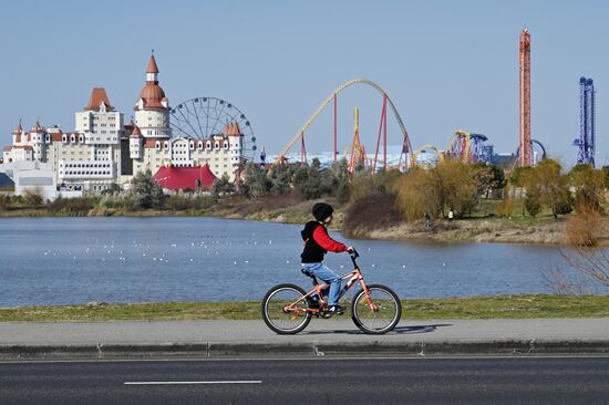 Поселок Сириус в Сочи