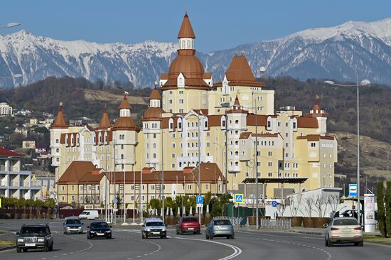 Поселок Сириус в Сочи