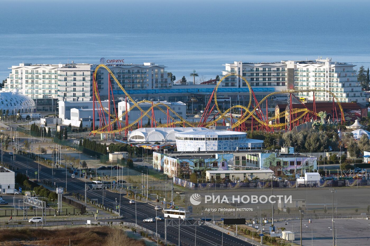 Поселок Сириус в Сочи