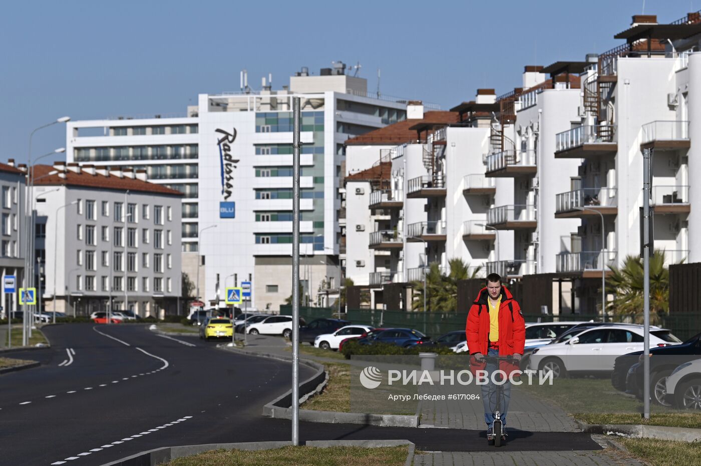 Поселок Сириус в Сочи