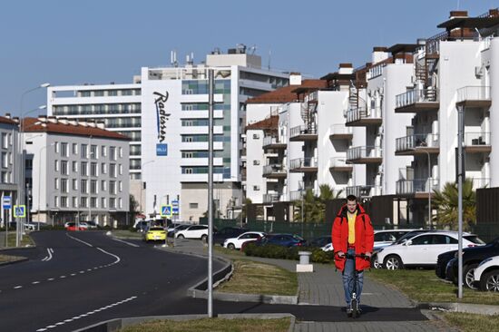 Поселок Сириус в Сочи