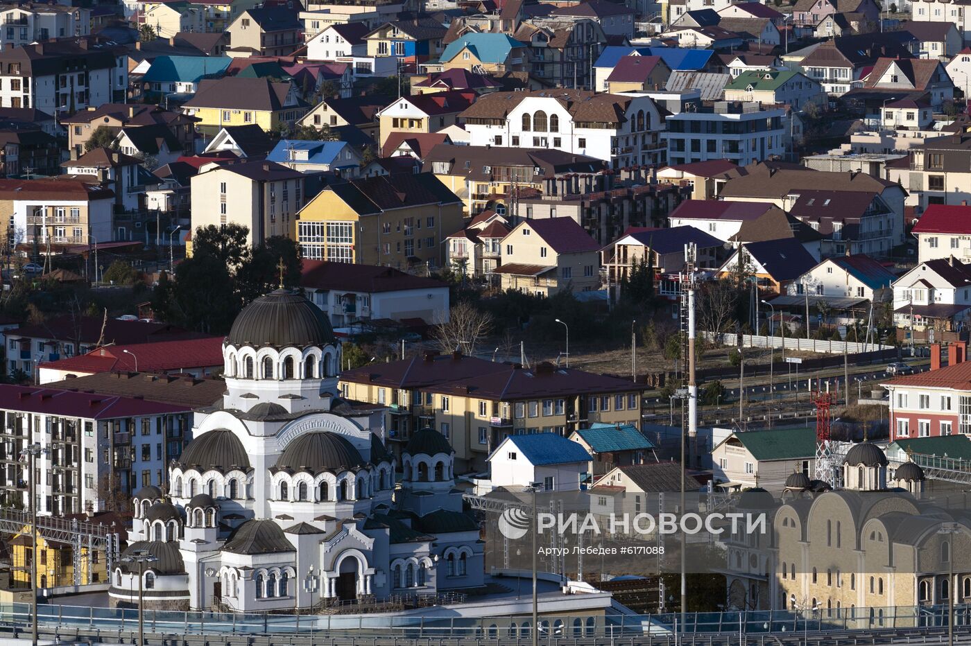 Поселок Сириус в Сочи