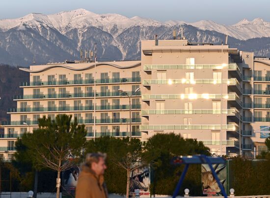 Поселок Сириус в Сочи