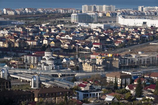 Поселок Сириус в Сочи