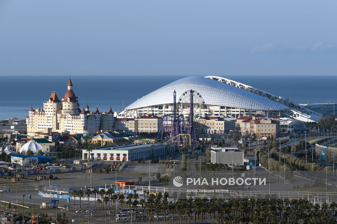 Поселок Сириус в Сочи