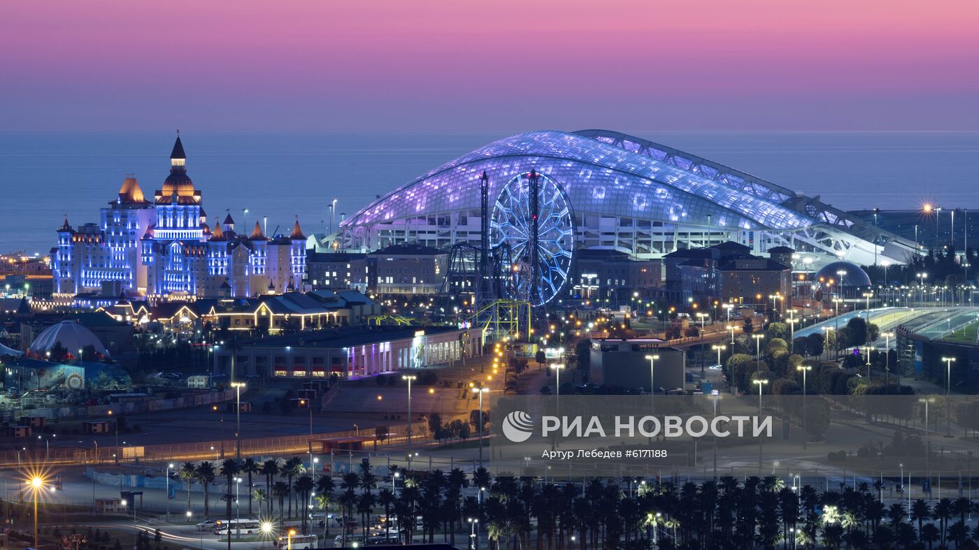 Поселок Сириус в Сочи