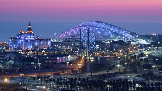 Поселок Сириус в Сочи