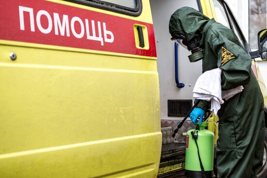 Учения по отработке действий в случае выявления коронавируса