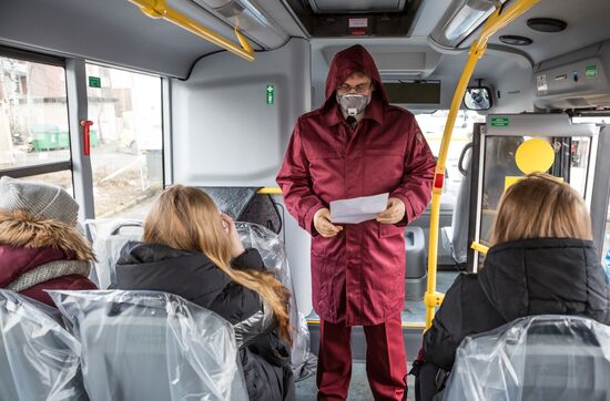 Учения по отработке действий в случае выявления коронавируса