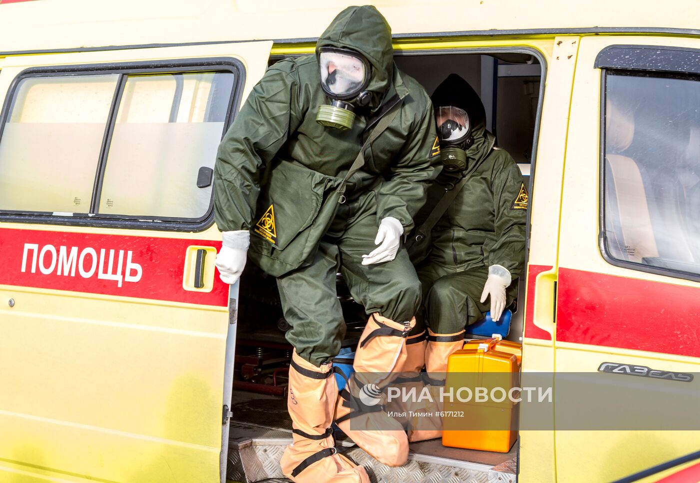 Учения по отработке действий в случае выявления коронавируса