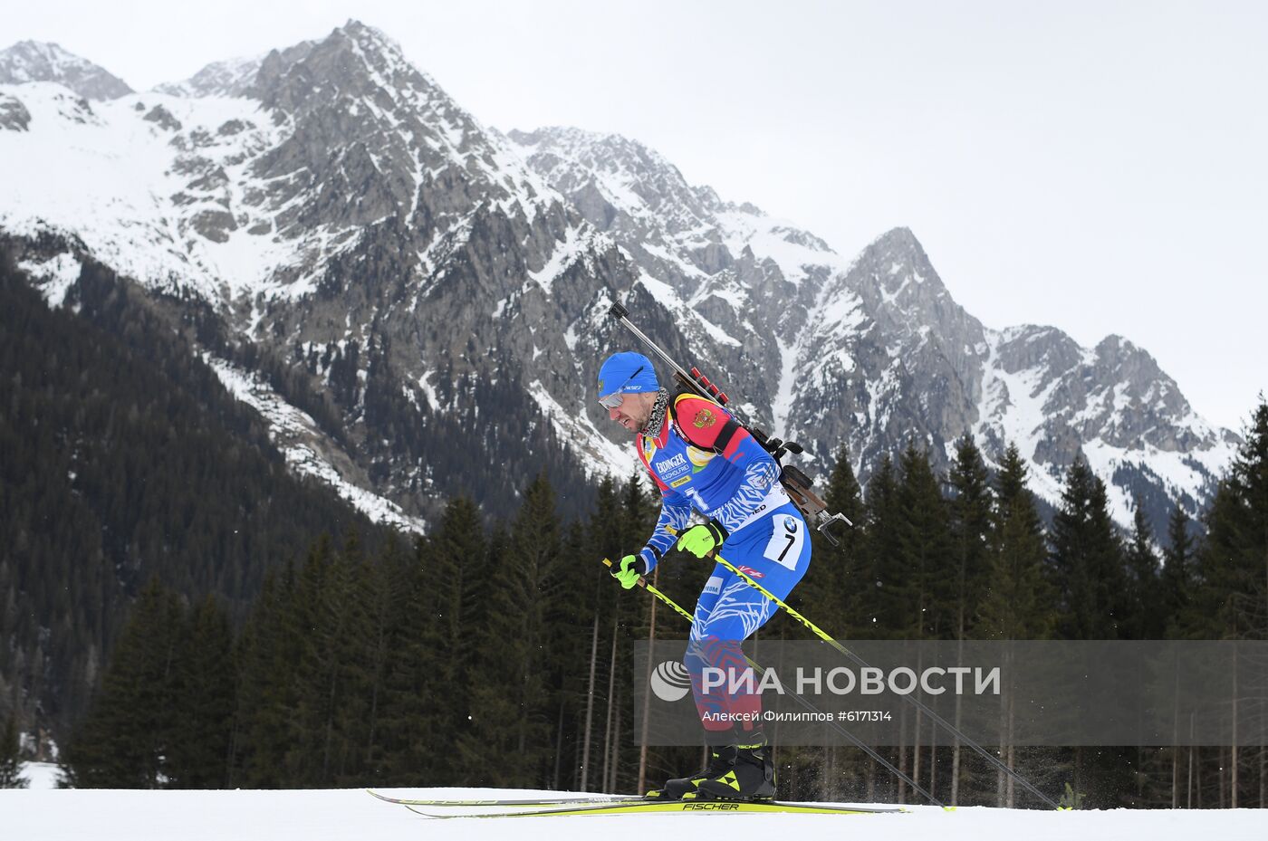 Биатлон. Чемпионат мира. Мужчины. Индивидуальная гонка