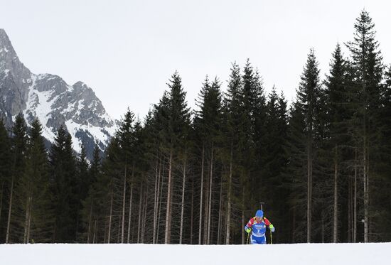 Биатлон. Чемпионат мира. Мужчины. Индивидуальная гонка