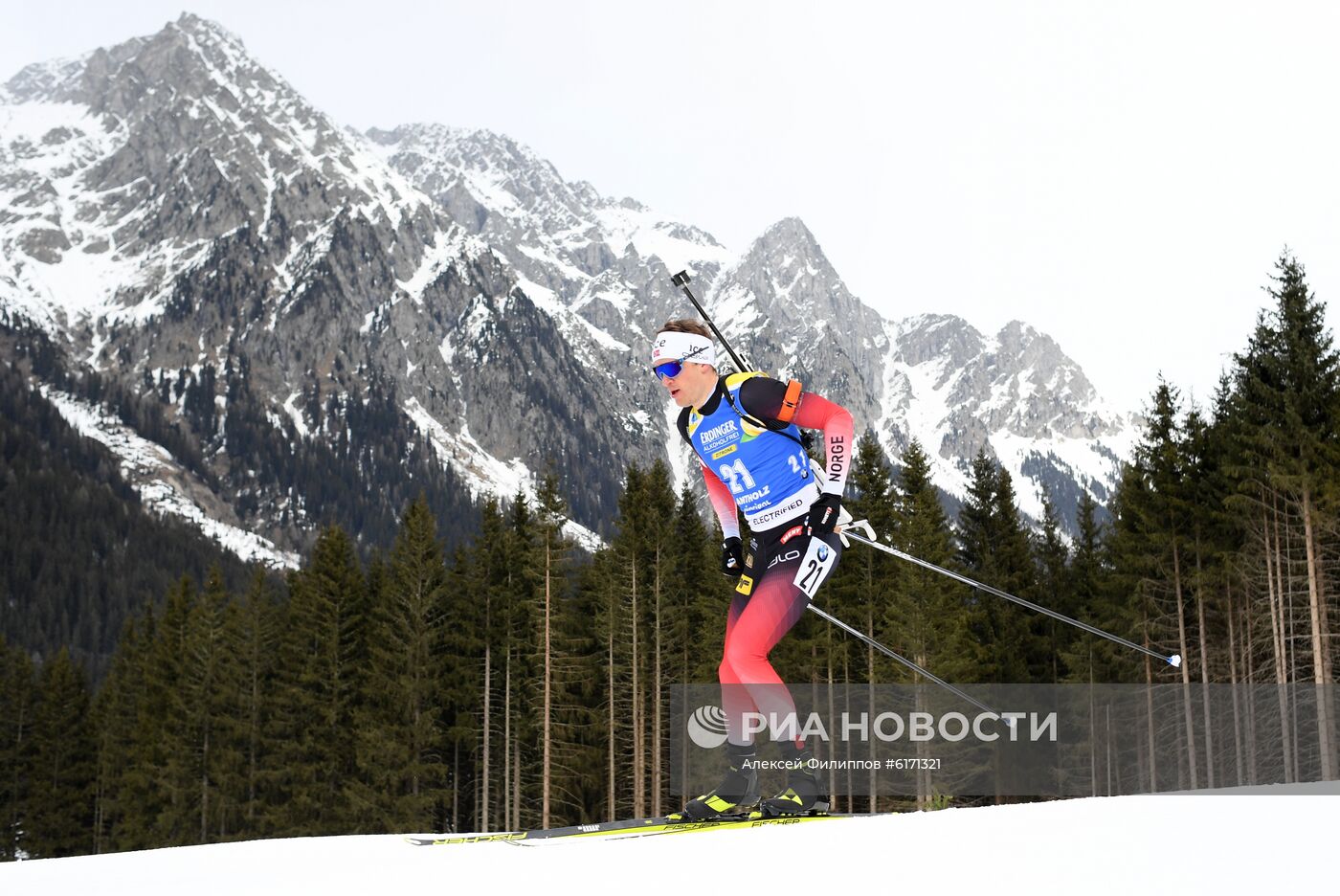 Биатлон. Чемпионат мира. Мужчины. Индивидуальная гонка