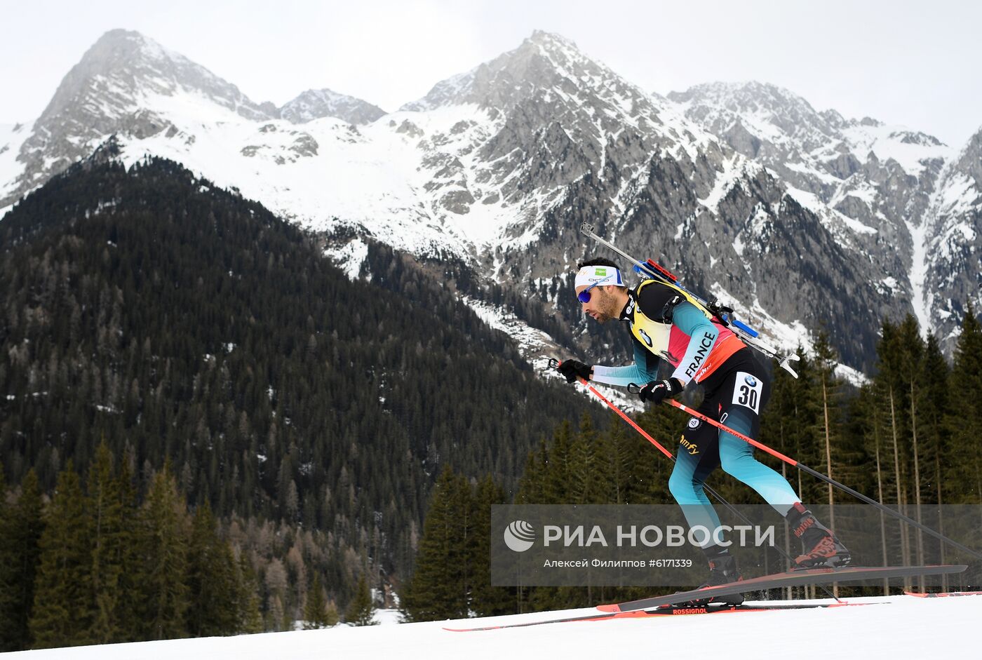 Биатлон. Чемпионат мира. Мужчины. Индивидуальная гонка