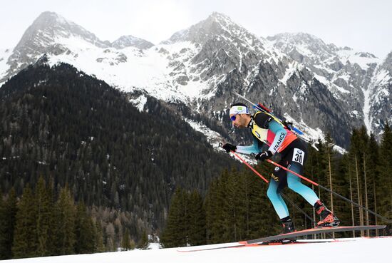 Биатлон. Чемпионат мира. Мужчины. Индивидуальная гонка