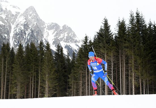 Биатлон. Чемпионат мира. Мужчины. Индивидуальная гонка