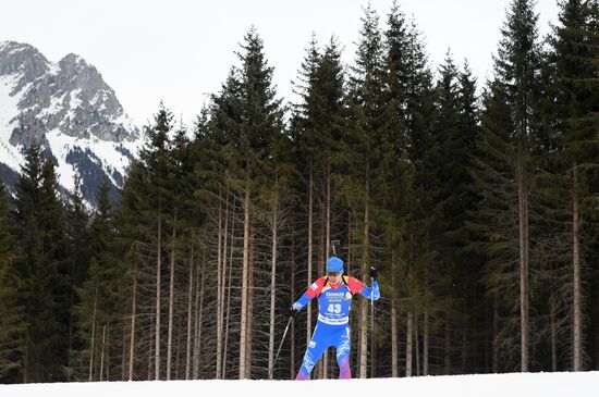 Биатлон. Чемпионат мира. Мужчины. Индивидуальная гонка