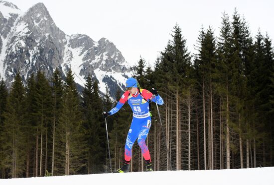 Биатлон. Чемпионат мира. Мужчины. Индивидуальная гонка