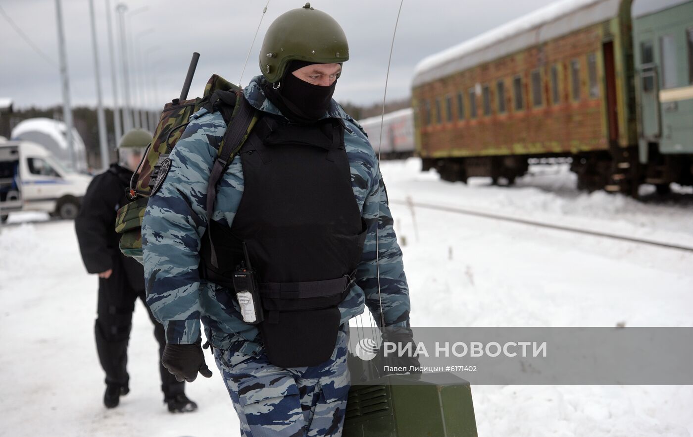 Учения ФСБ России на ж/д объекте в Свердловской области