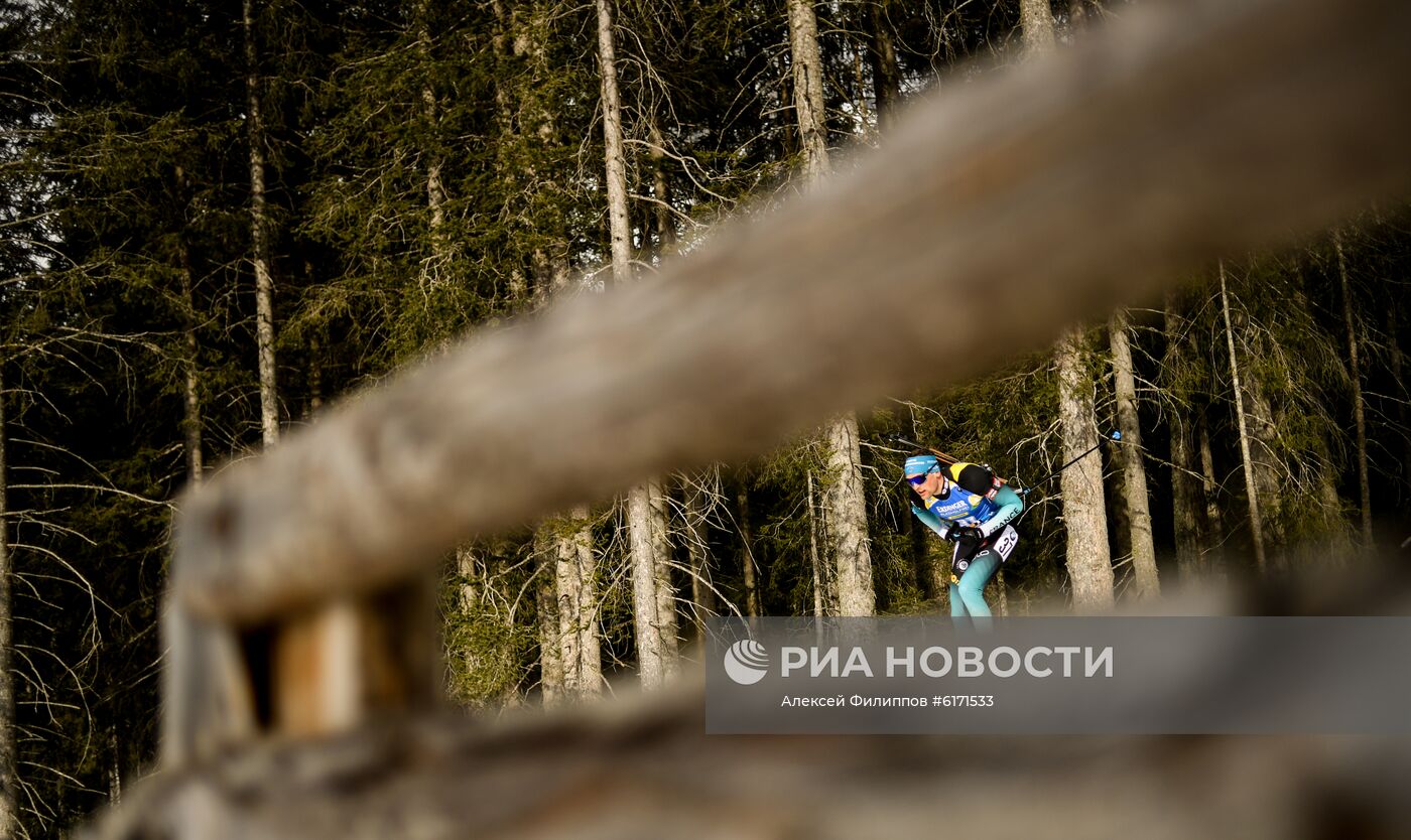 Биатлон. Чемпионат мира. Мужчины. Индивидуальная гонка