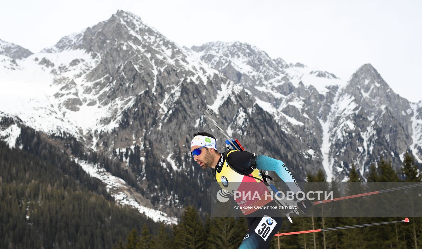 Биатлон. Чемпионат мира. Мужчины. Индивидуальная гонка