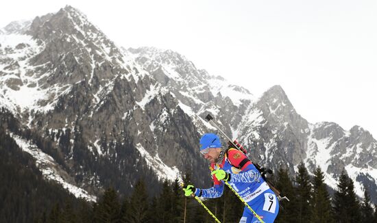 Биатлон. Чемпионат мира. Мужчины. Индивидуальная гонка