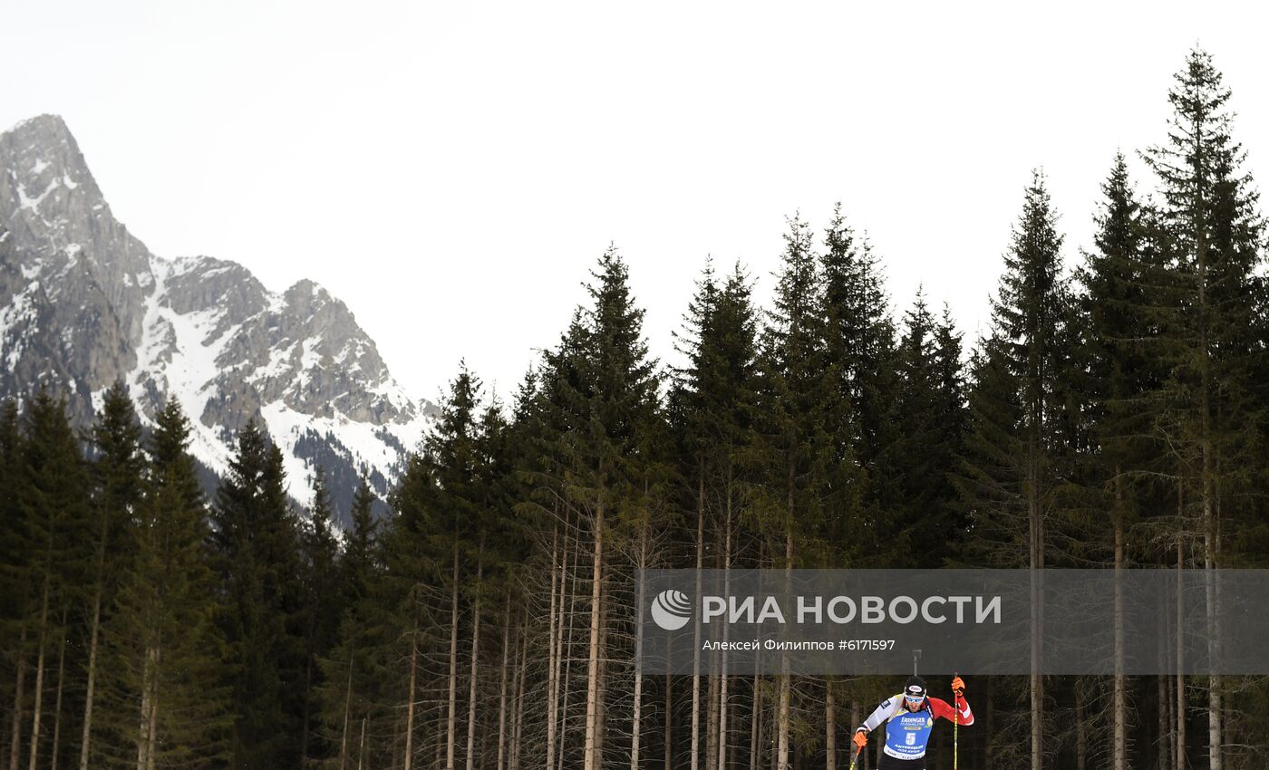 Биатлон. Чемпионат мира. Мужчины. Индивидуальная гонка